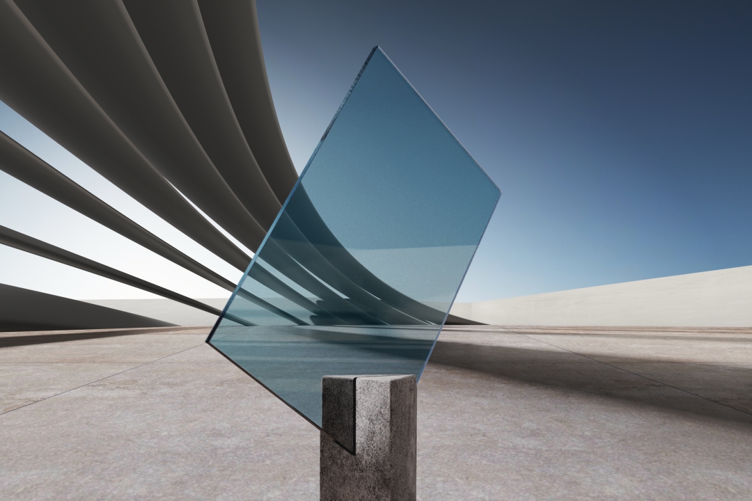 Verbundsicherheitsglas 8,76 mm Blau