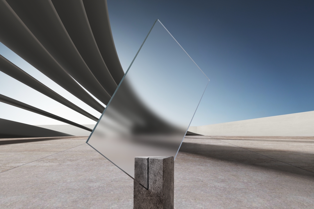 Weißglas  4 mm Satiniert