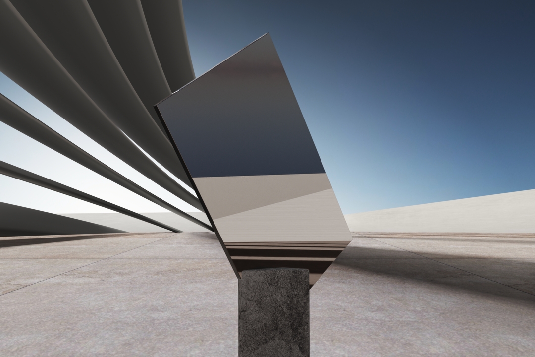 Getönter Spiegel 4 mm  Bronze