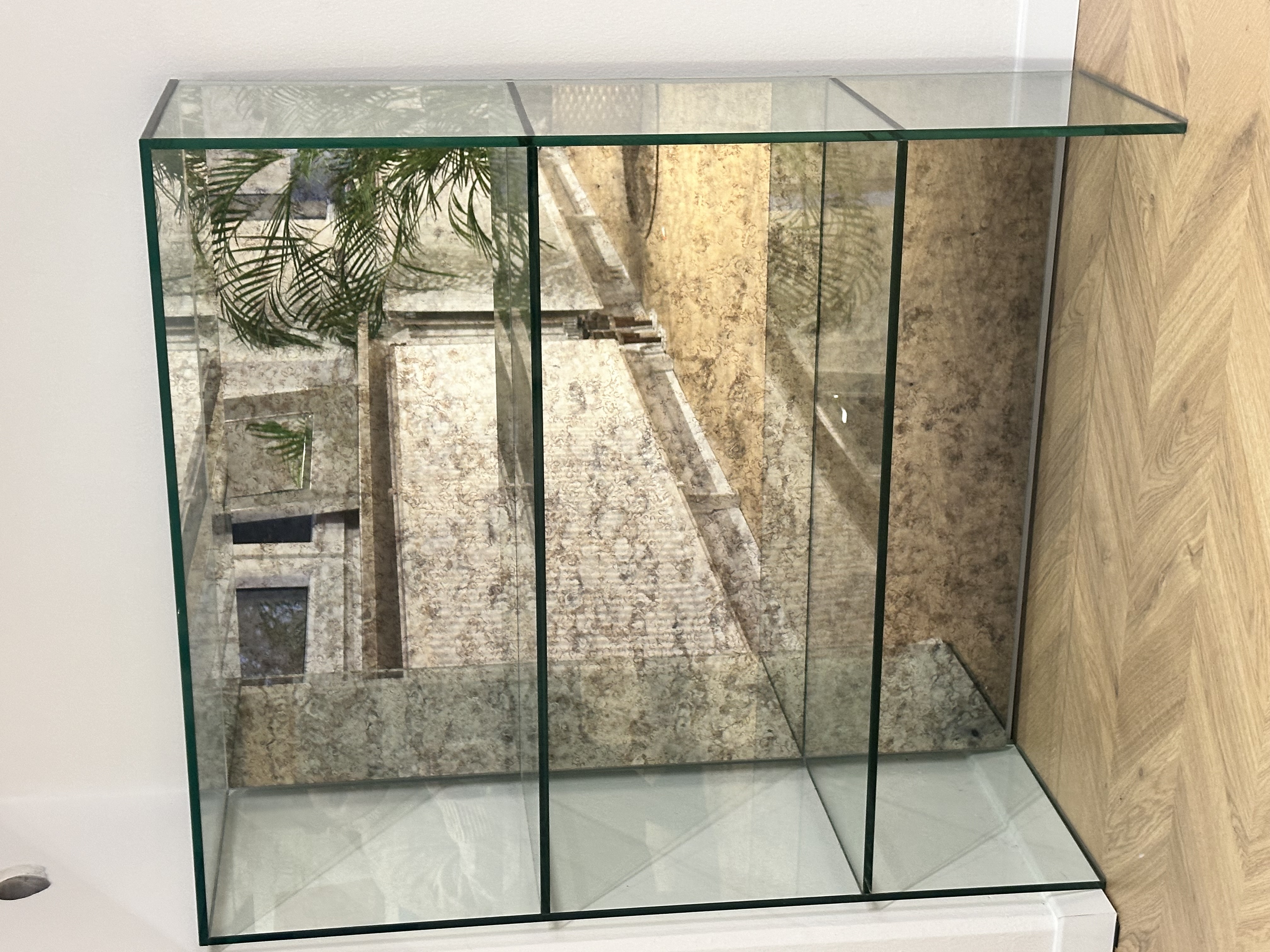 Antikspiegel 4mm Klar